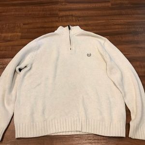 Chaps Sweater 1/4 zip